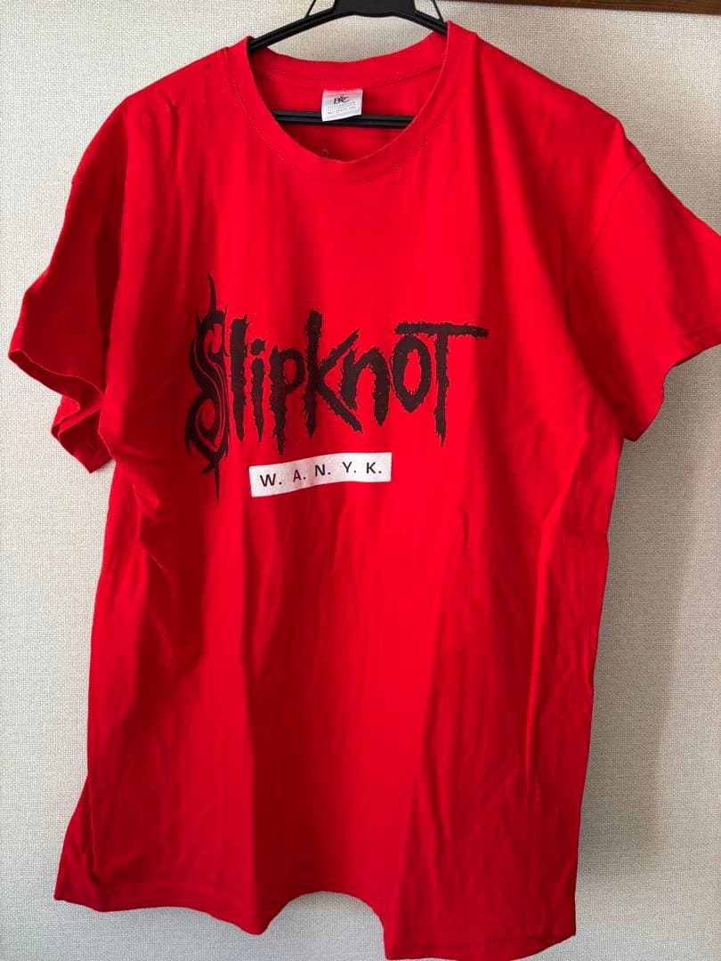 Slipknot 赤 Tシャツ W.A.N.Y.K. Slipknot 'WANYK' (Red) T-Shirt