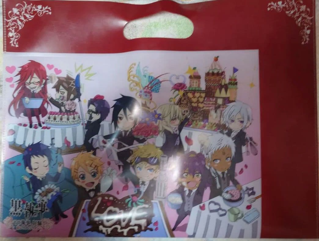 黒執事 2010年開催イベント ノベルティ TVアニメーション黒執事Ⅱ公式
