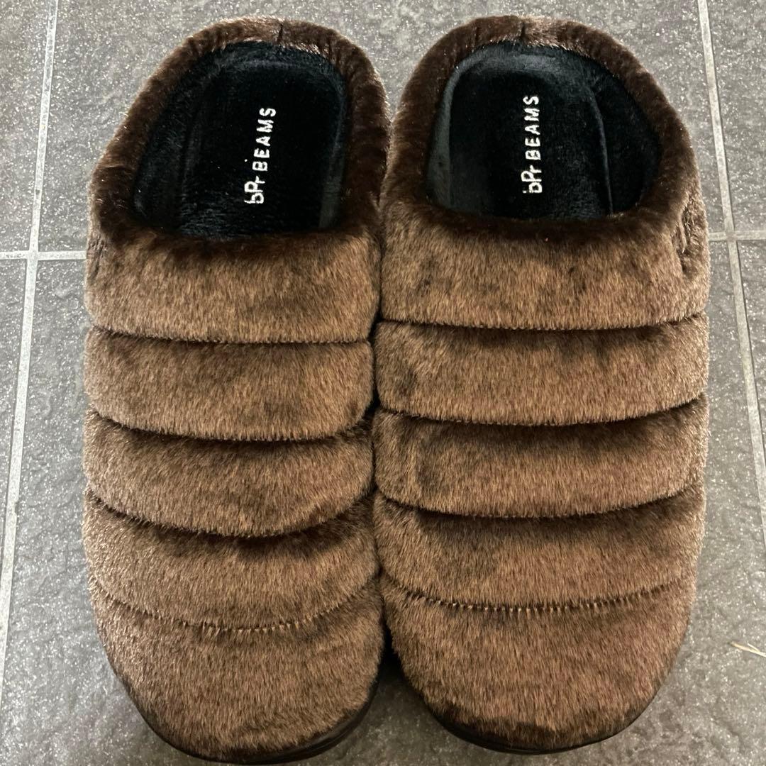 別注】SUBU / フェイク ファー サンダル beams - メルカリ