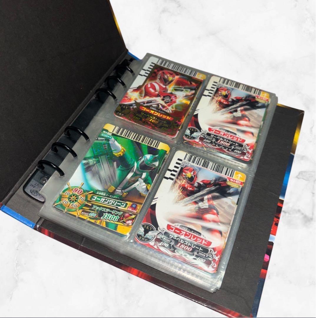 トレーディングカード+バインダー❤ゲームカード ヒーロー戦隊 仮面