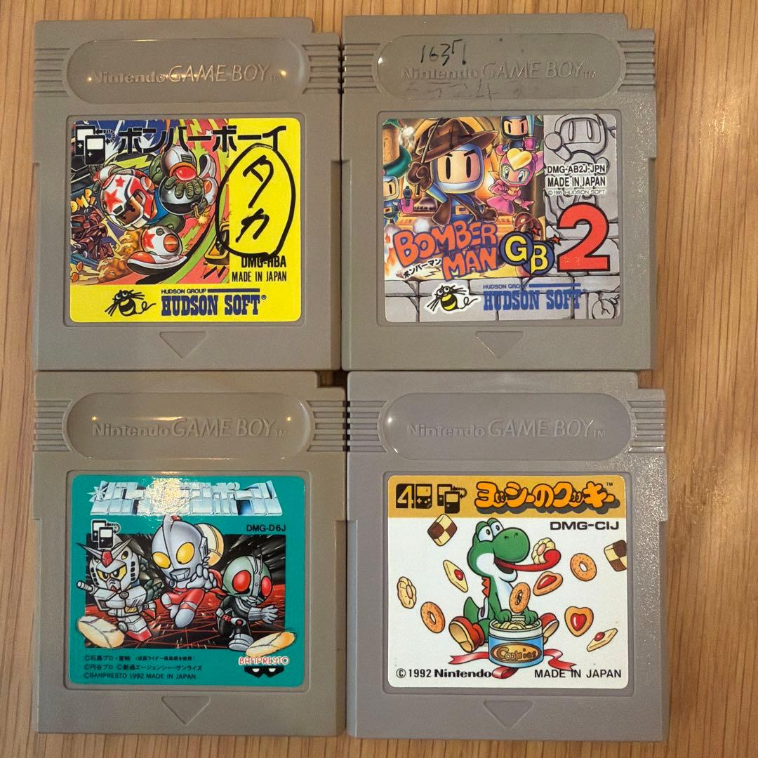 まとめ売りゲームボーイソフトセット 4本 - メルカリ