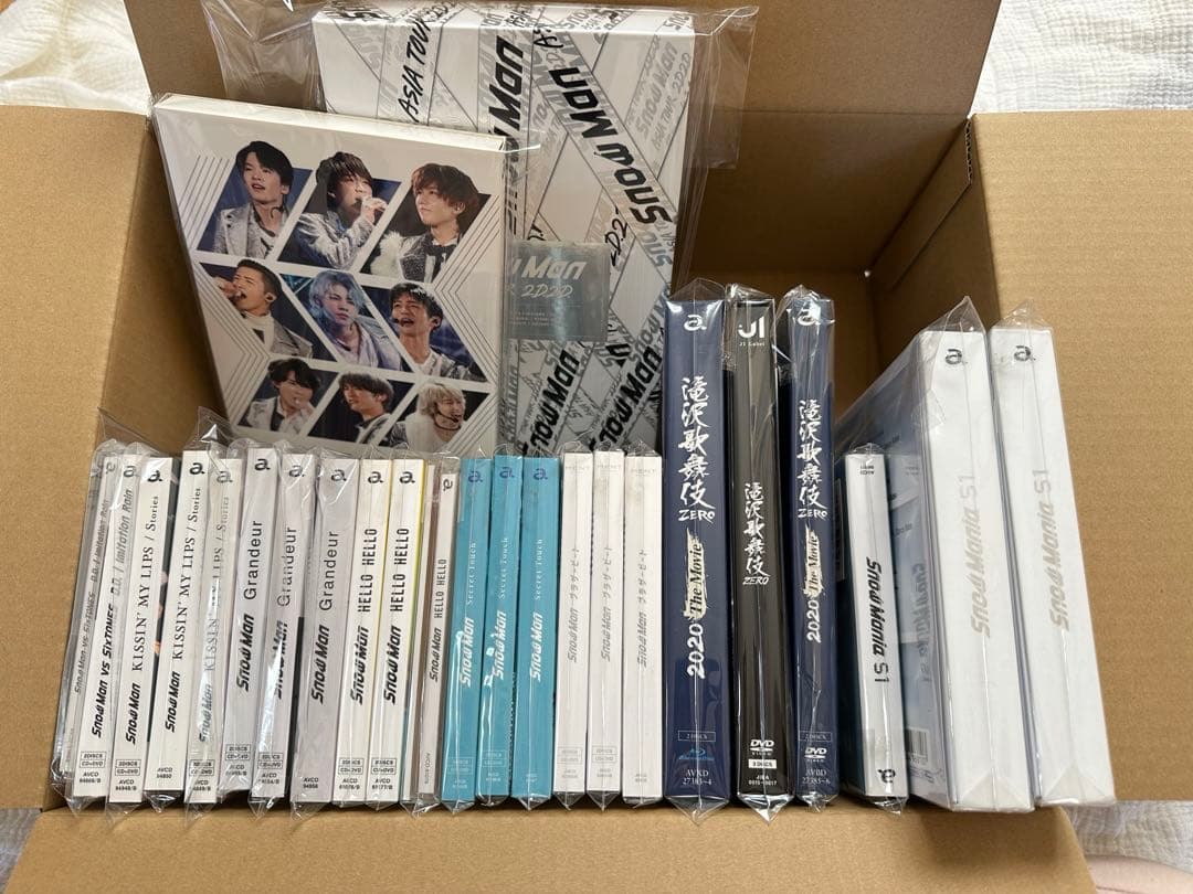  Man CD アルバム DVD グッズまとめ売り ☆SnowMan☆CD アルバム 購入特典など まとめてセット(DVD付き) - メルカリ