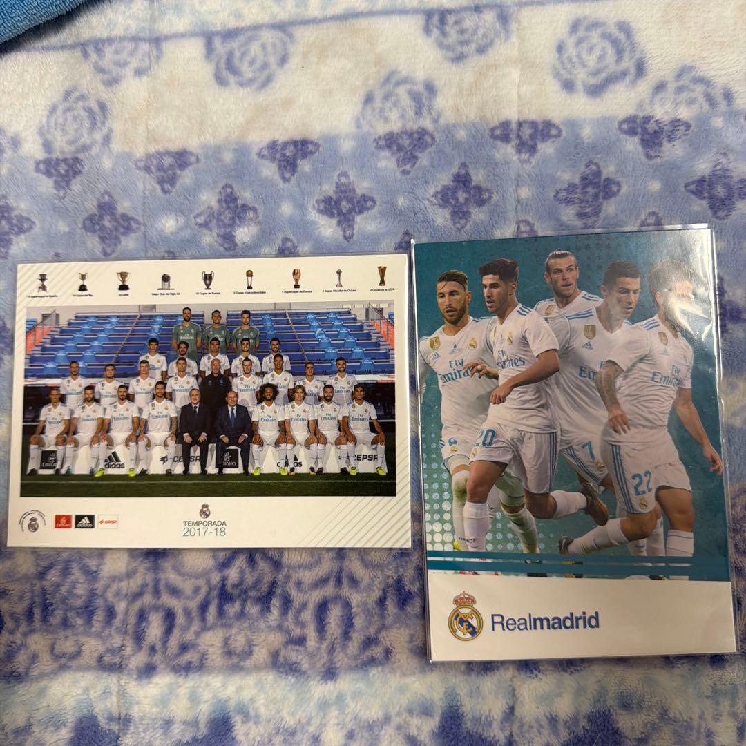 レアルマドリード 2017-18 ポストカードセット - メルカリ