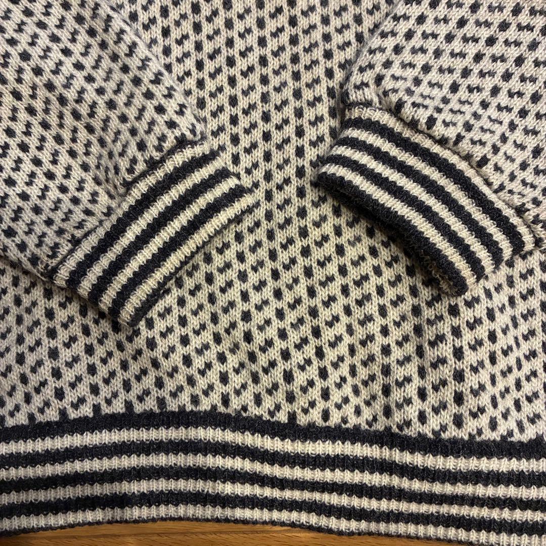 L.L.Bean 80s メンズ バーズアイニット L