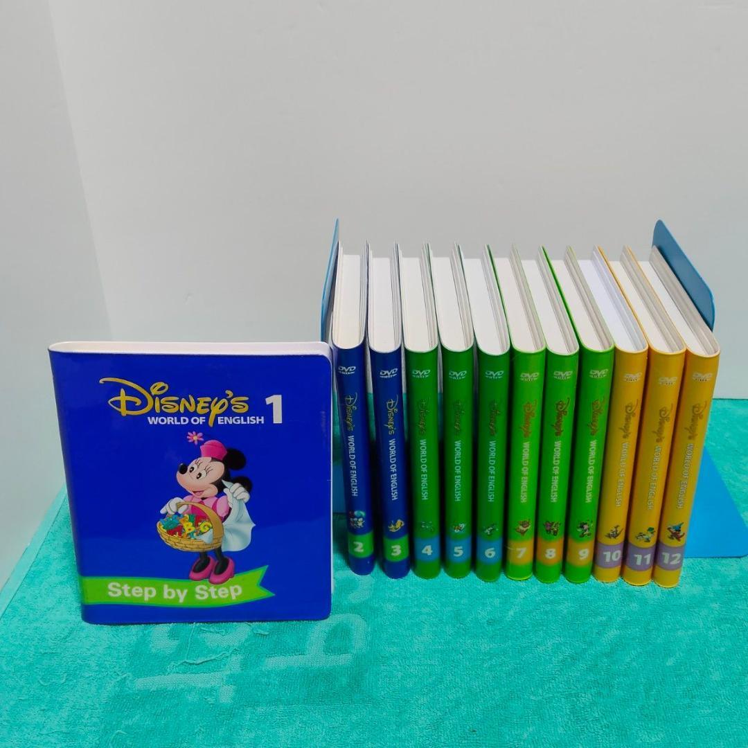 ディズニー英語教材 step by step Basic ABCs+ DVDCD DWE ディズニー