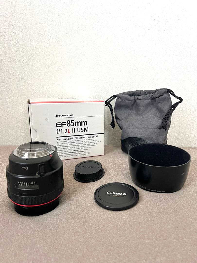 Canon EF 85mm f/1.2 II USM レンズ Amazon.com : Canon 85mm F1.2 L II USM EF AF Lens : Camera Lenses