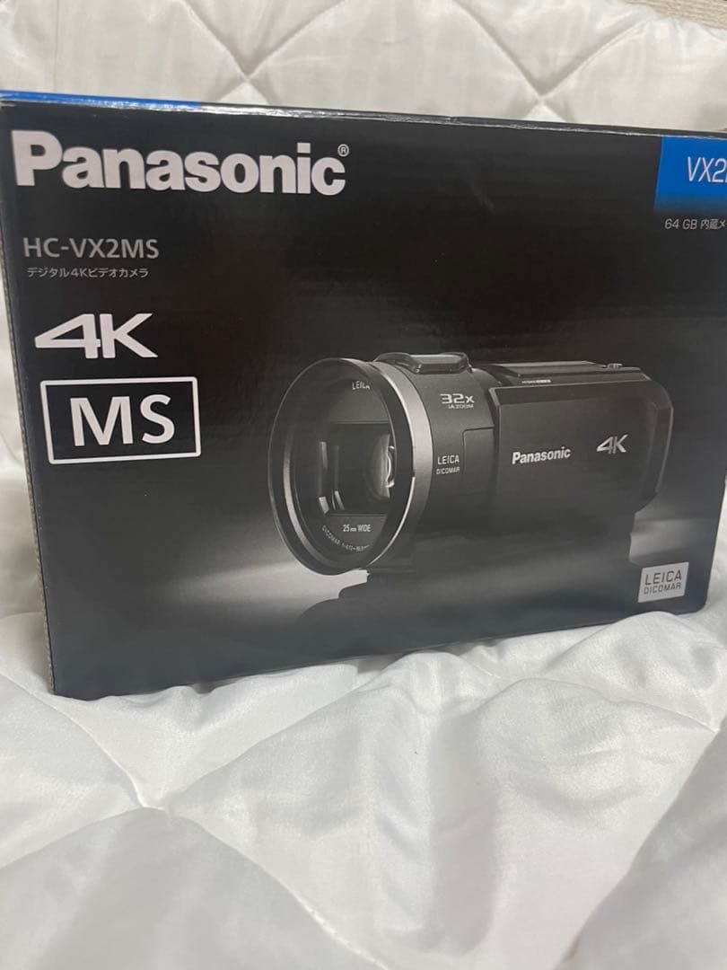 パナソニック4K ビデオカメラ　新品未使用 Panasonic（パナソニック） 【ほぼ新品】パナソニック 4K ビデオカメラ