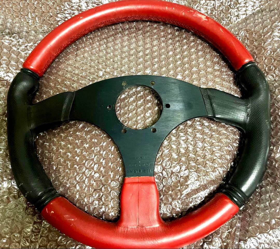 VeilSide ステアリング 当時物 赤 ヴェルサイド ナルディ レア - メルカリ