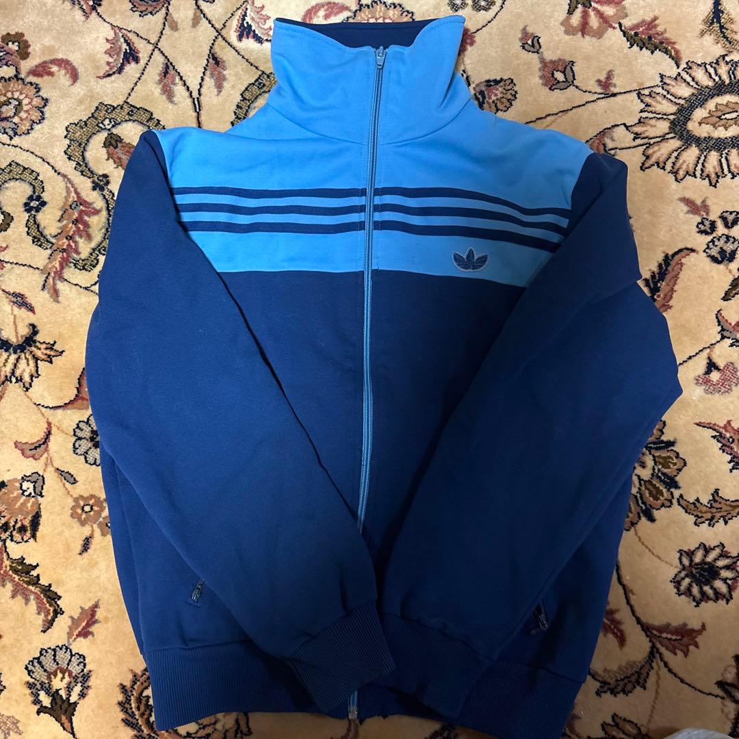 【破格】70s 西ドイツ製 デサント製 adidasトラックジャケット adidas(アディダス) / 70s/デサント製/西ドイツ/トラックジャケット