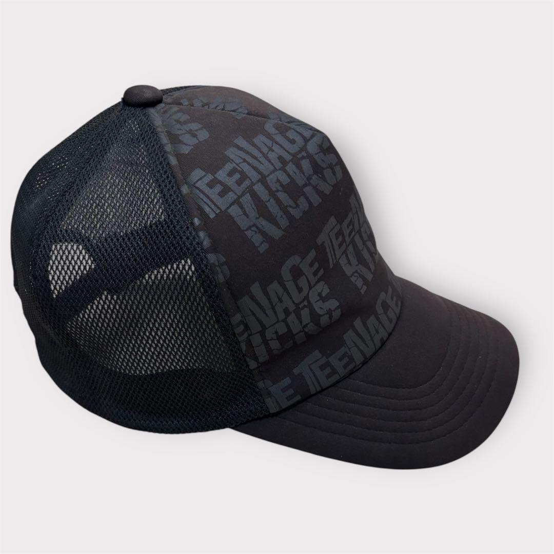 NUMBER (N)INE ナンバーナイン メッシュキャップ 総柄 黒 - メルカリ