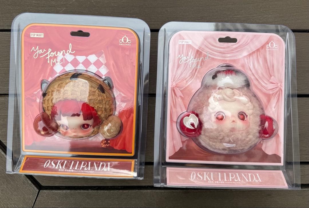 スカルパンダ SKULLPANDA イヤホン Bag Moldy Muffin Amazon.com: POP MART SKULLPANDA You Found Me！Series Earphone Bag