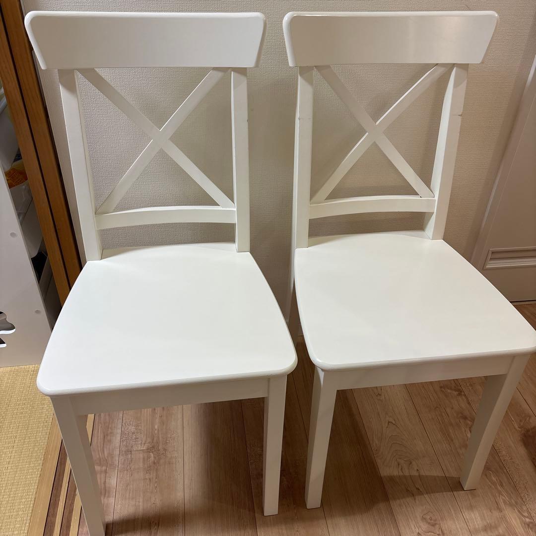 IKEA イケア INGOLF インゴルフ2脚
