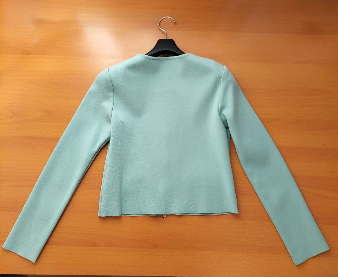 FOXEY ミントグリーン 長袖カーディガン ジャケット FOXEY 長袖