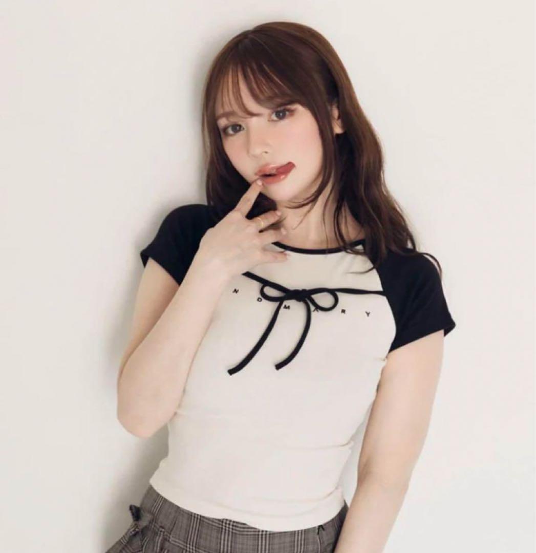 andmary アンドマリー Alma ribbon tops アイボリー - メルカリ