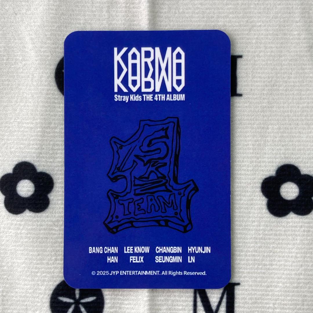 StrayKids ポップアップ ユニフォーム KARMA トレカ ハン - メルカリ