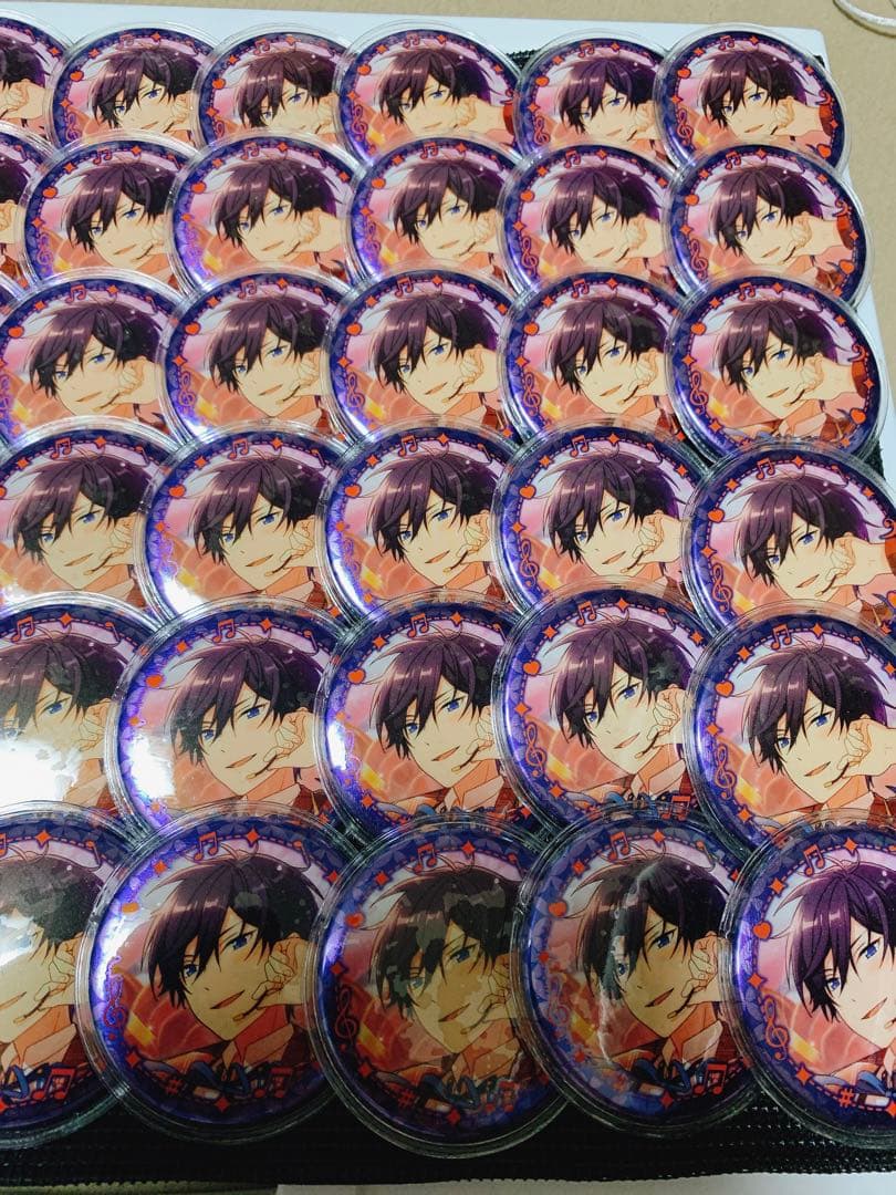 あんスタ 氷鷹北斗 ショコラフェス 缶バッジ 54枚 ロゼットおまけ付き