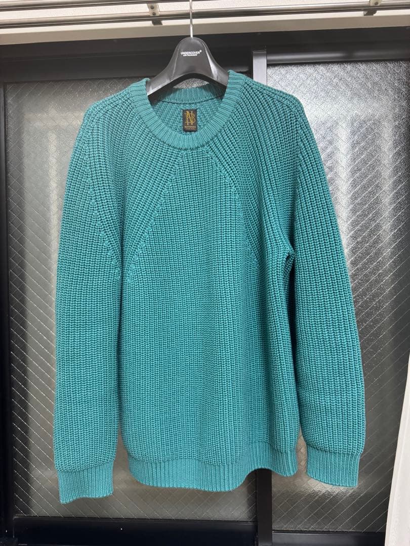 美品】23AW BATONER シグネチャークルーネック 2 エメラルド - メルカリ