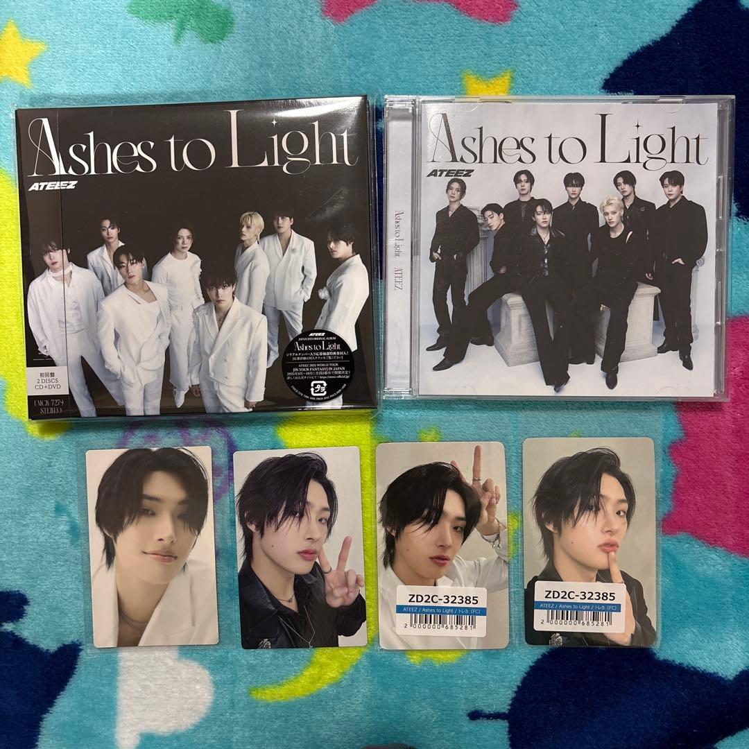 ATEEZ Ashes to Light 初回盤 トレカ ミンギ - メルカリ