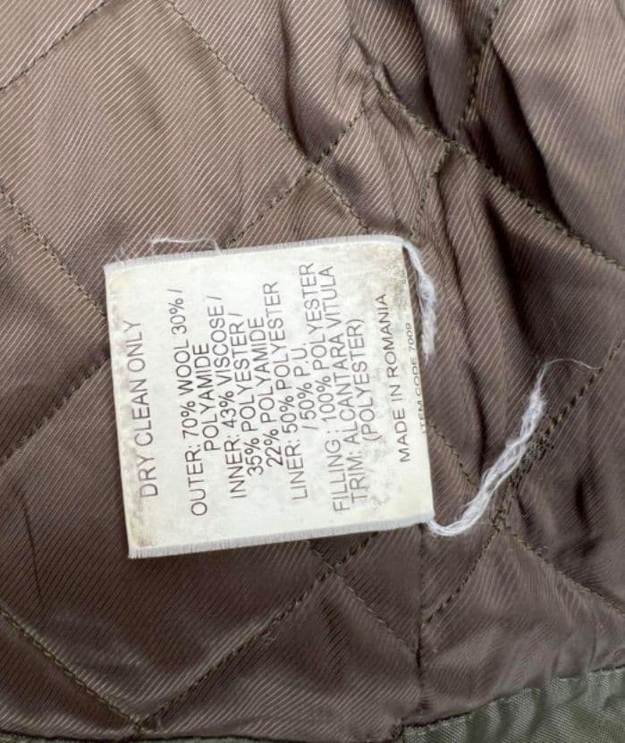 Barbour beaufort ビューフォート スリークラウン ウール素材