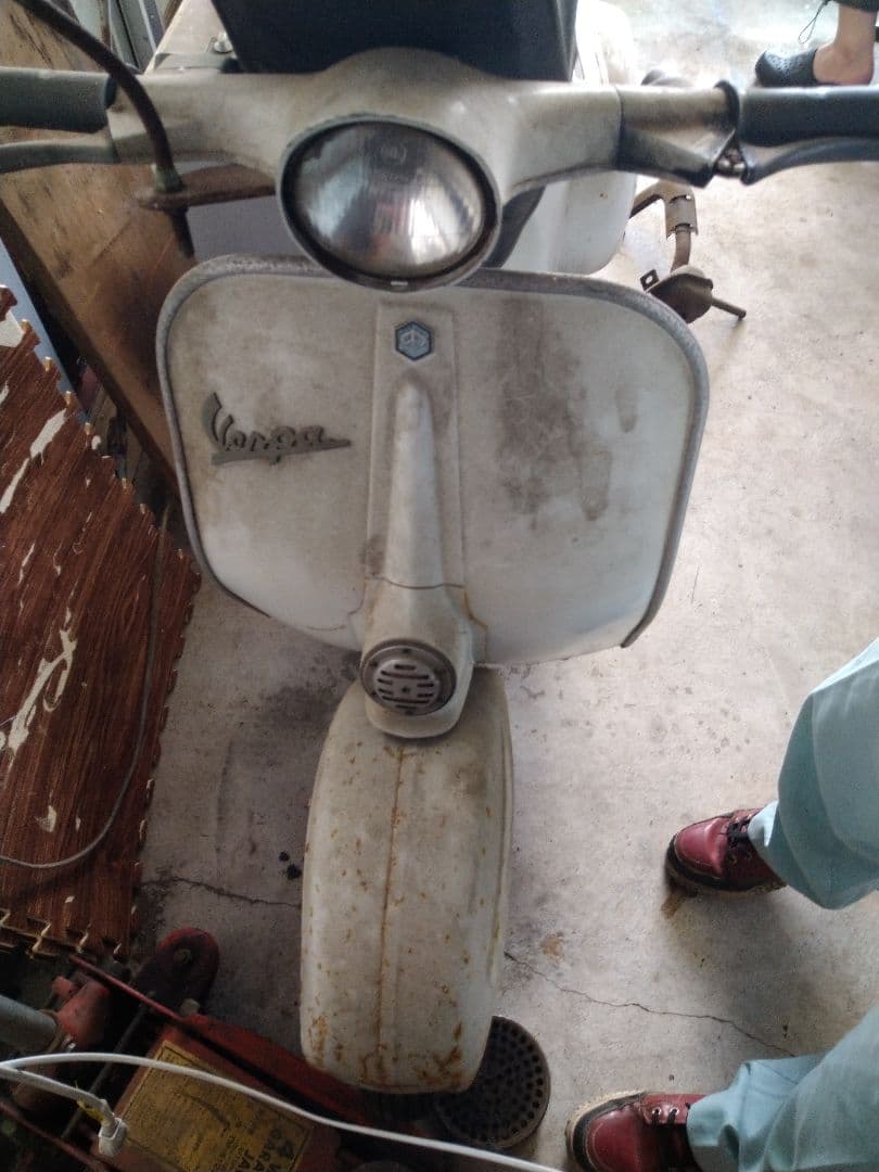 SL1007様限定Vespa 50S スクーターレストアベース 部品取り - メルカリ