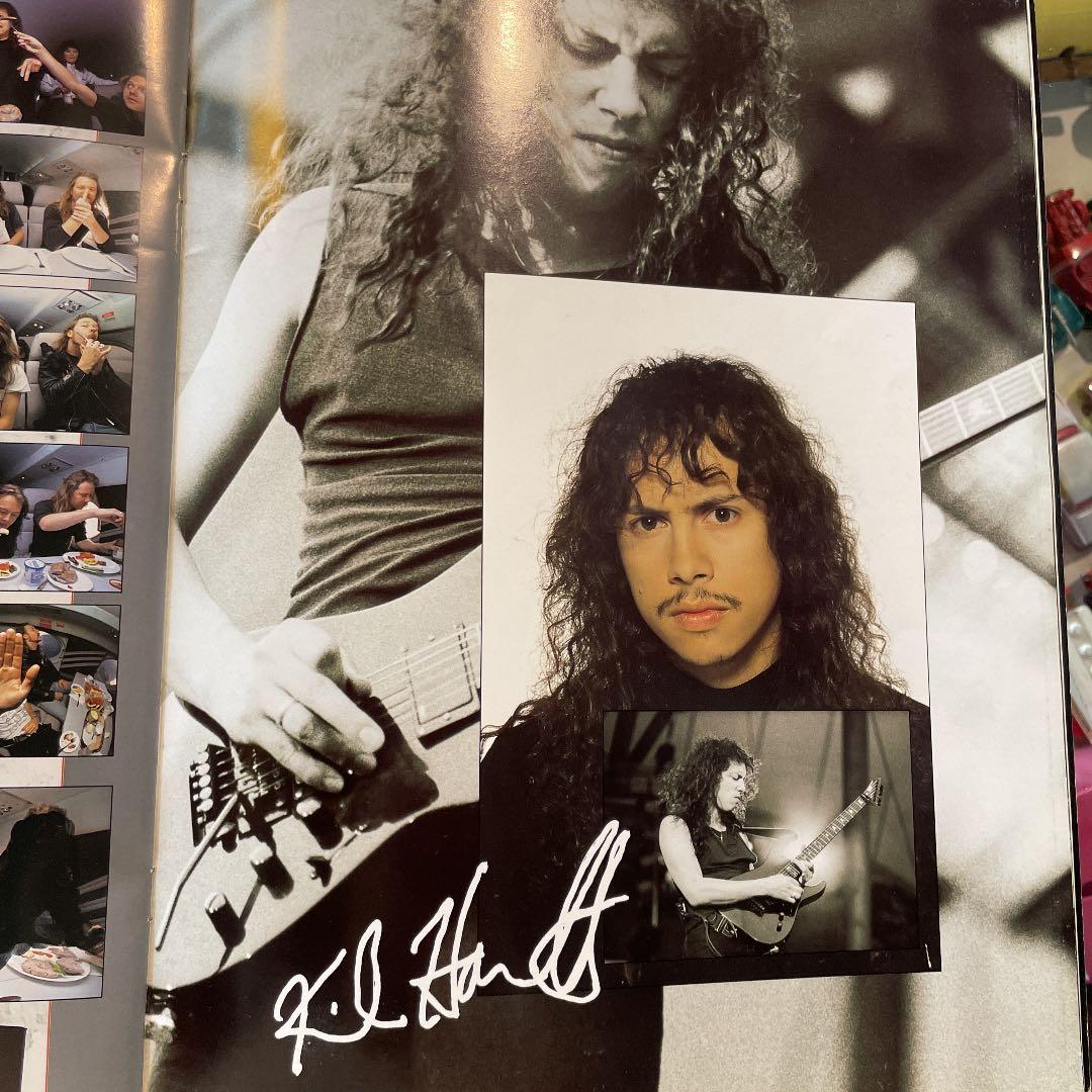 メタリカ world tour proglam 94 サイン入りパンフ - メルカリ