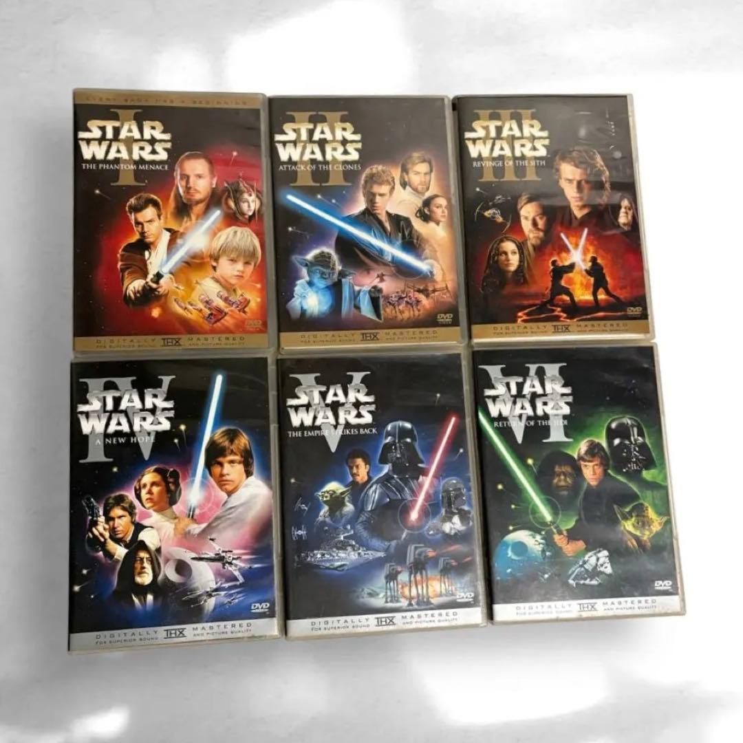 映画 star wars スターウォーズ エピソード1~6 DVD セット - メルカリ