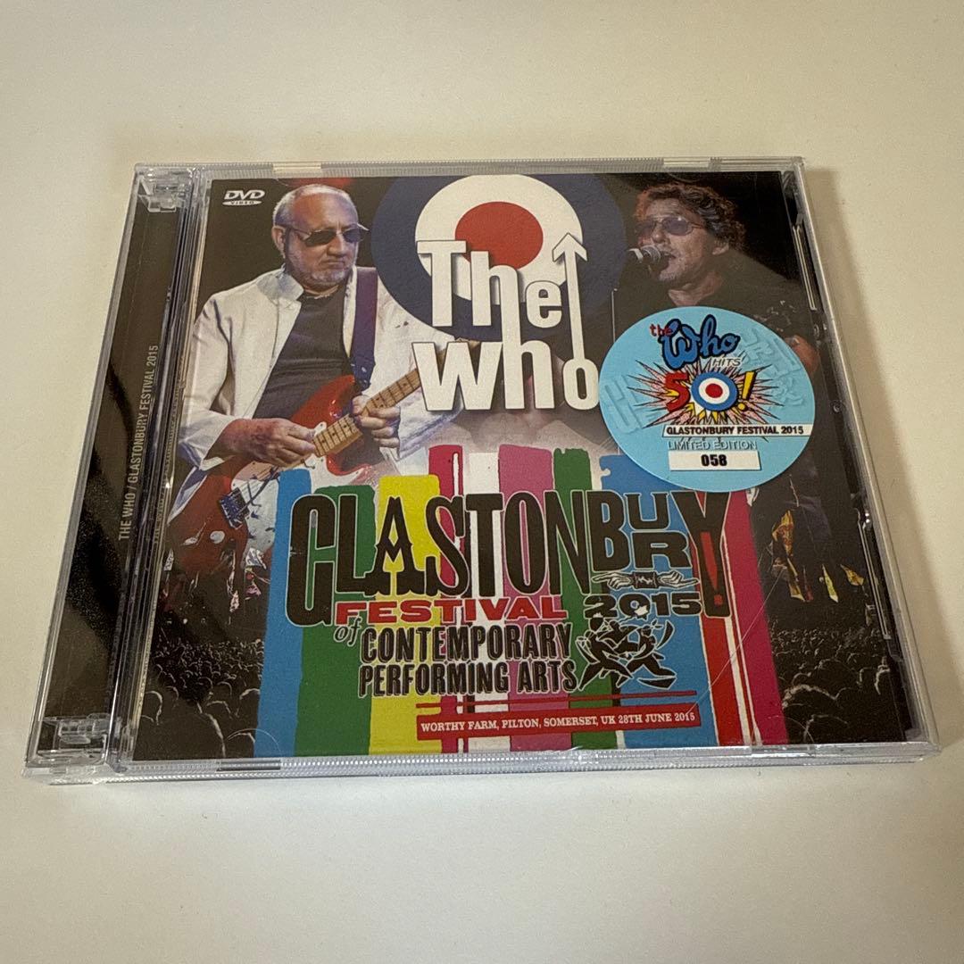 ミュージック The Who Glastonbury Festival 2015 DVD The Who - Live Glastonbury 2015 DVD