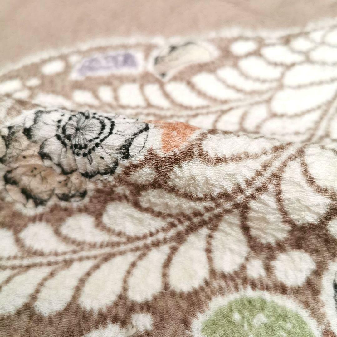 新品 辻が花】優しいミルクティー色 技巧絞り 訪問着 付け下げ - メルカリ