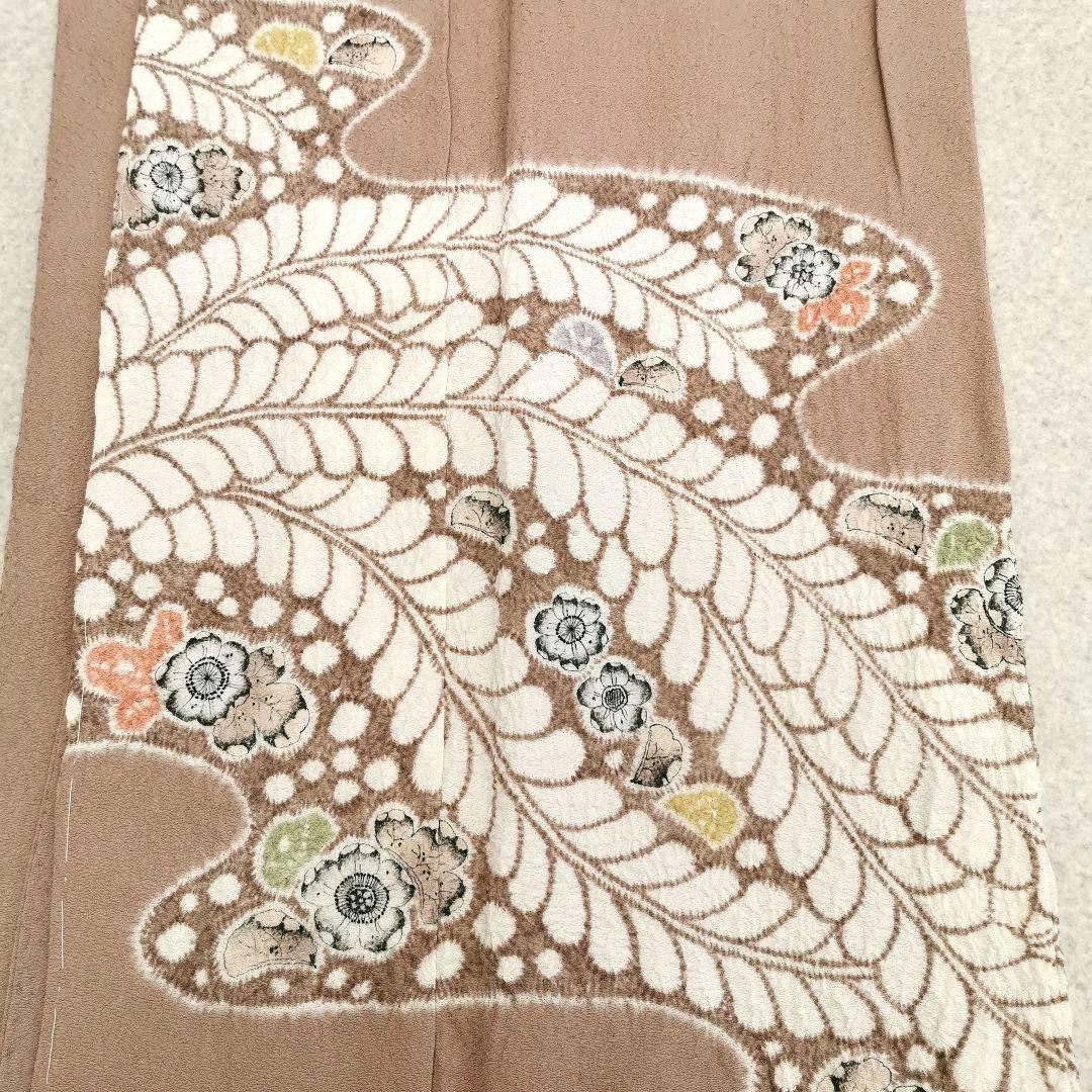 新品 辻が花】優しいミルクティー色 技巧絞り 訪問着 付け下げ - メルカリ