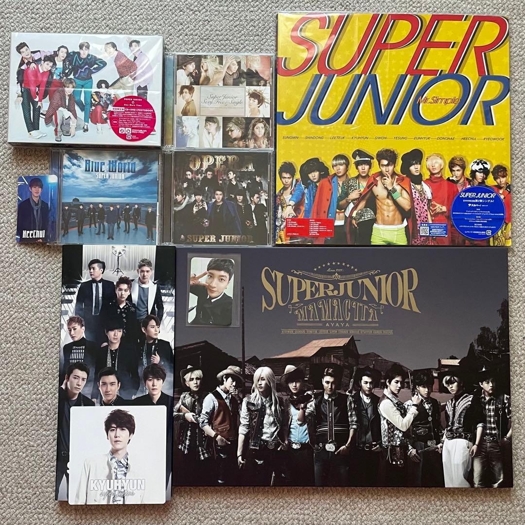 まとめ売り】SUPER JUNIOR CD DVD Japanese トレカ付 - メルカリ