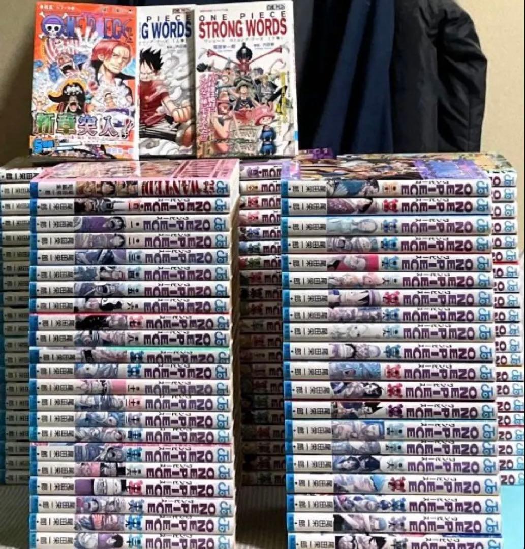 ワンピース ONE PIECE 全巻セット(1巻〜106巻)+関連本２冊 ワンピース ONE PIECE コミック 1-106巻セット |本 | 通販 | Amazon