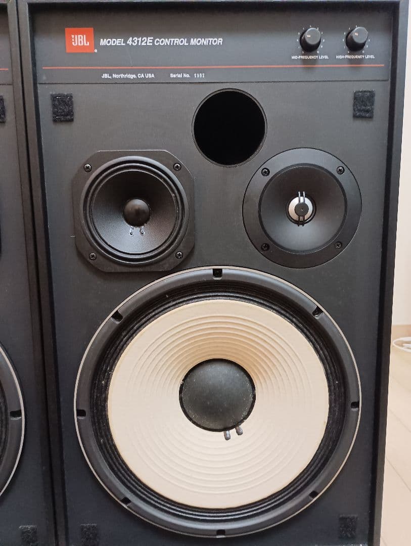 JBL 4312E BK CONTROL MONITOR スピーカー [1本]2 中古品入荷！4312の初代モデル！】JBL/スピーカー/4312 Control