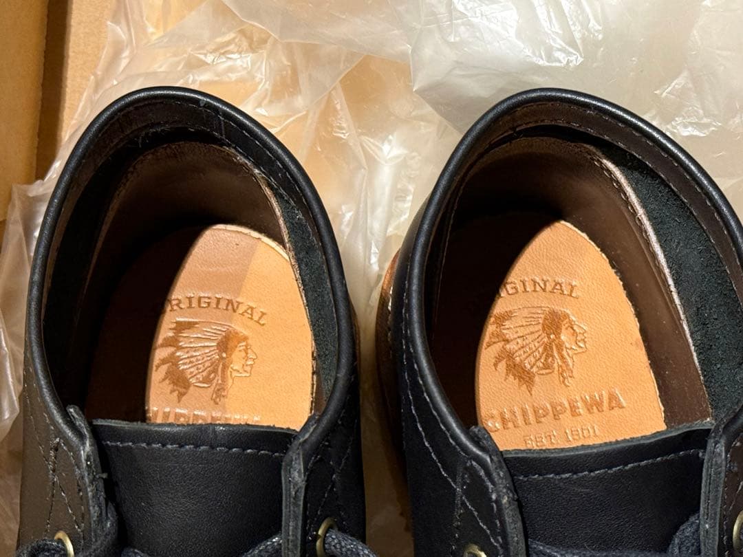 Chippewa 4025 BLK チペワ チャッカブーツ ブラック US8.5 - メルカリ