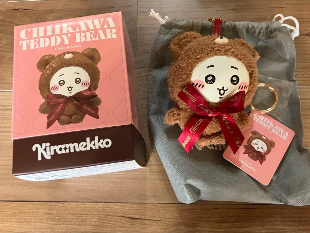 ちいかわ Kiramekko Teddy Bear ちいかわ - メルカリ