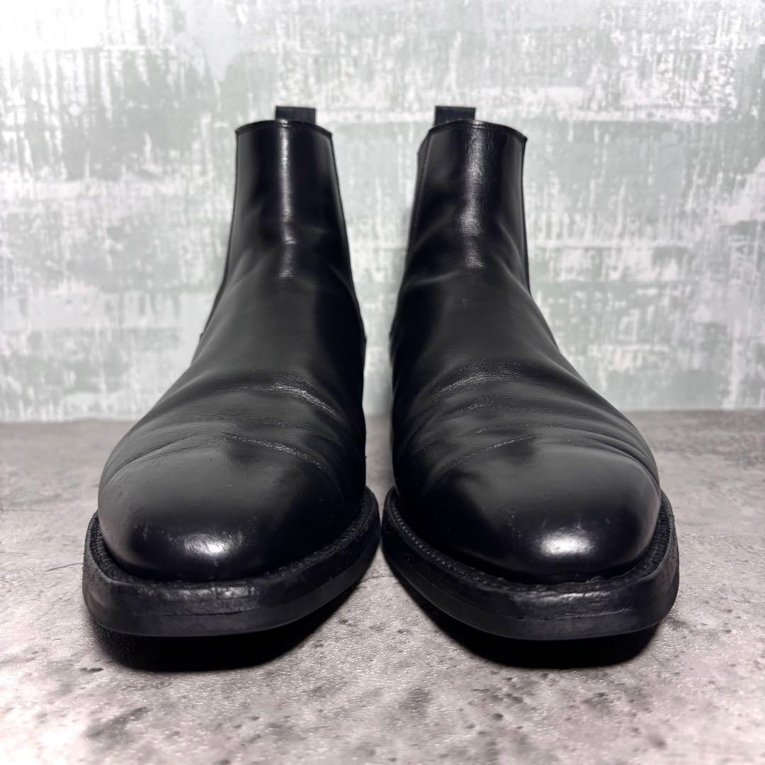 【ラフ！】クロケット&ジョーンズ サイドゴアブーツ 黒 6.5E レザー