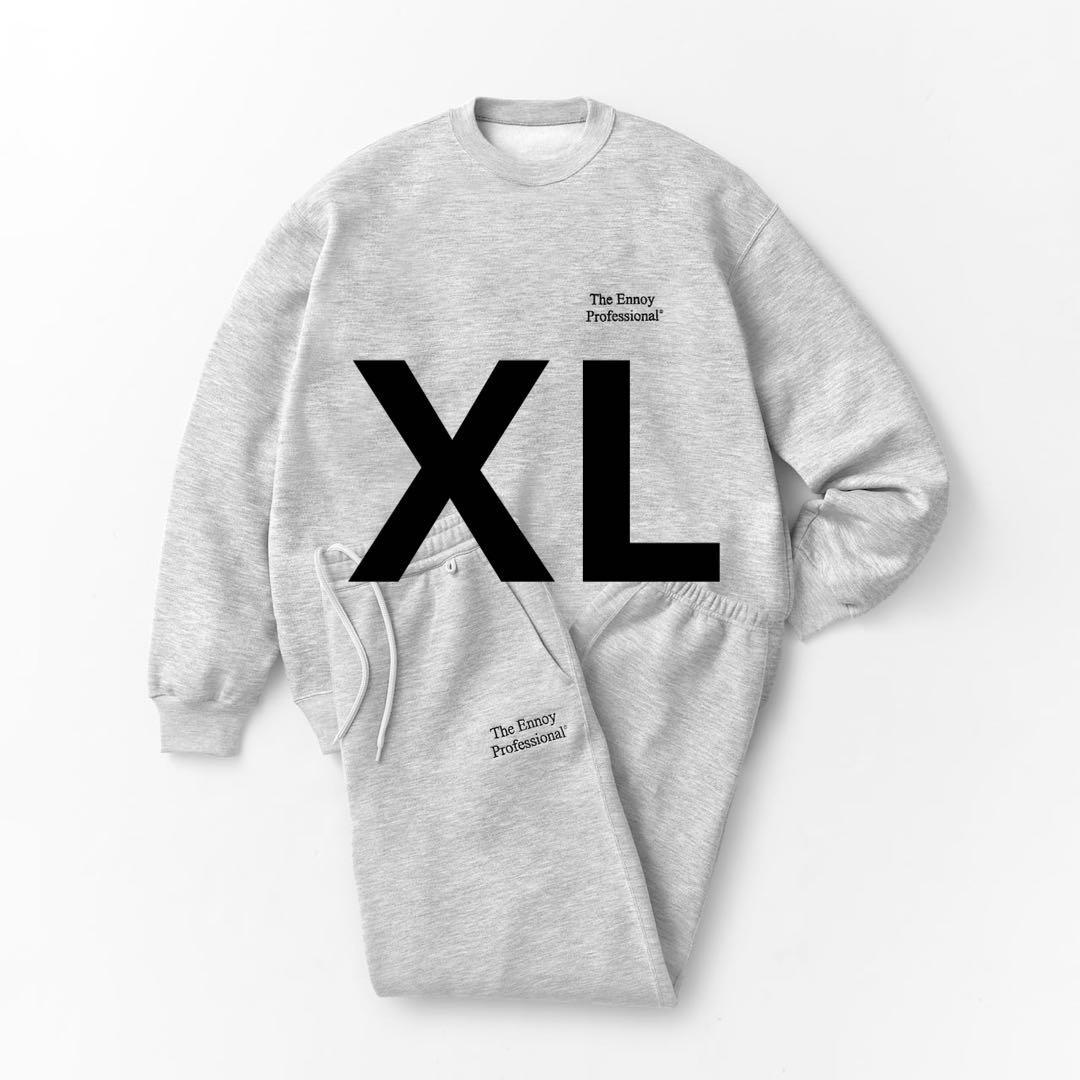 ENNOY PROFESSIONAL CREW SWEAT SET UP XL