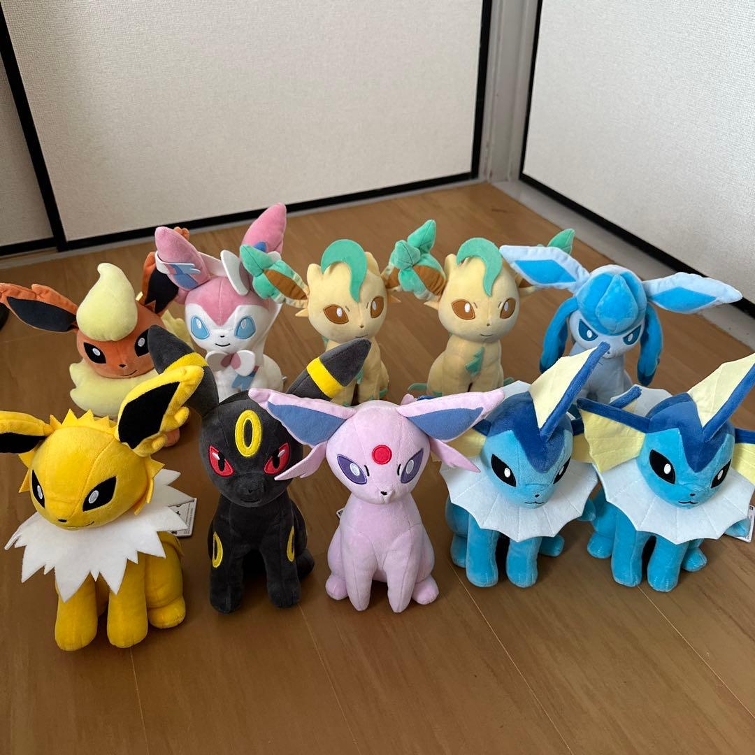 ポケモンもふぐっとぬいぐるみイーブイフレンズ10体セット