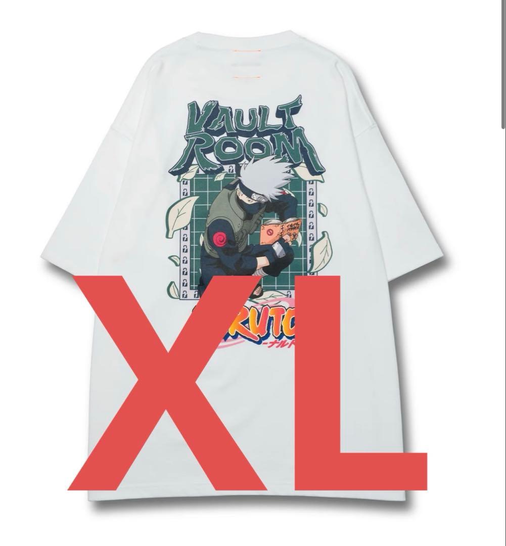 XLサイズ VAULTROOM NARUTO KAKASHI TEE ホワイト - メルカリ