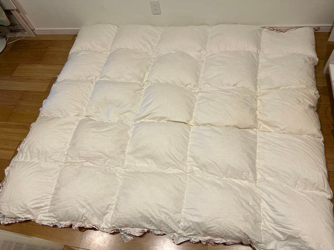 ロマンス小杉 ポーランドグースダウン90% ダブル ふわふわ 超長綿100%