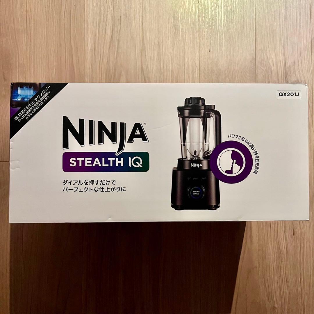 新品未使用　NINJA STEALTH IQ ミキサー 高性能ブレンダー 美品 Ninja Stealth iQ ミキサー ブラック 高性能 ブレンダー - メルカリ