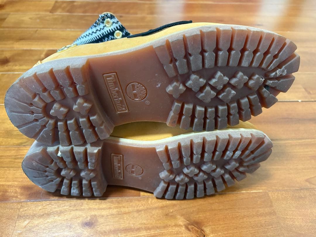 Timberland ワークブーツ 27.5cm 茶 6437R ロールトップ