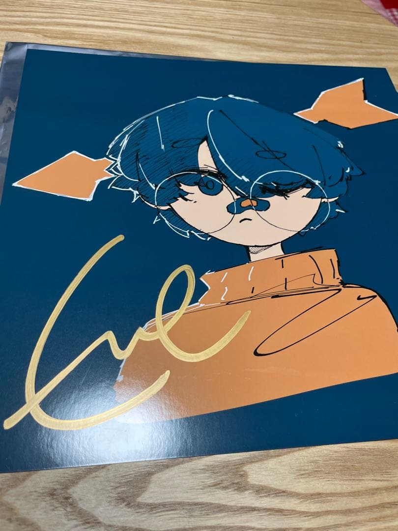 Eve Under Blue くじ 直筆サイン入りジャケットポスター - メルカリ