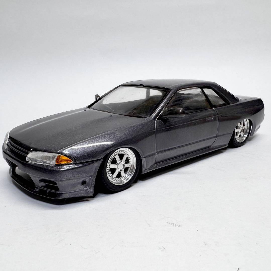フジミ 1/24 日産 スカイライン GT-R r32 プラモデル 完成品 | Mua sắm
