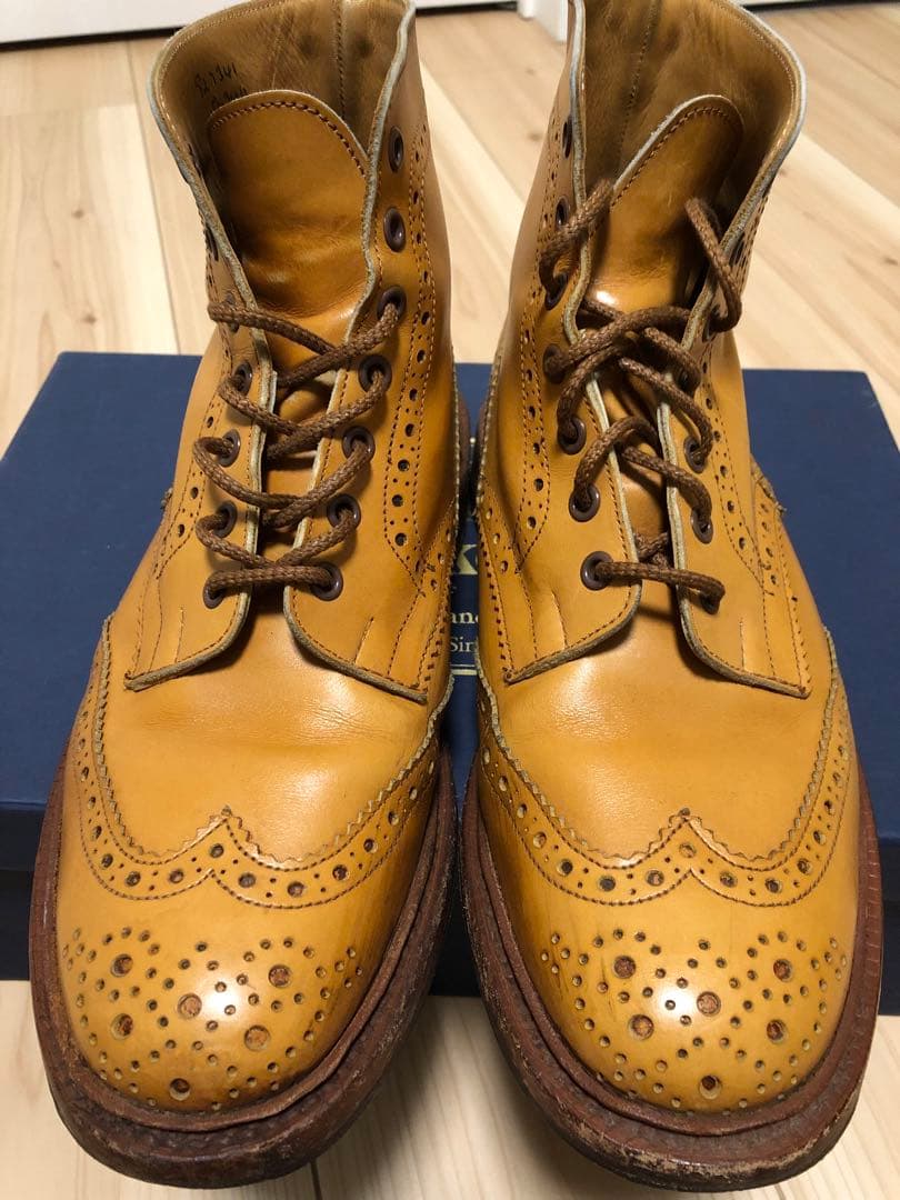 【中古】Tricker’s カントリーブーツ　UK8（26.5cm）M5634