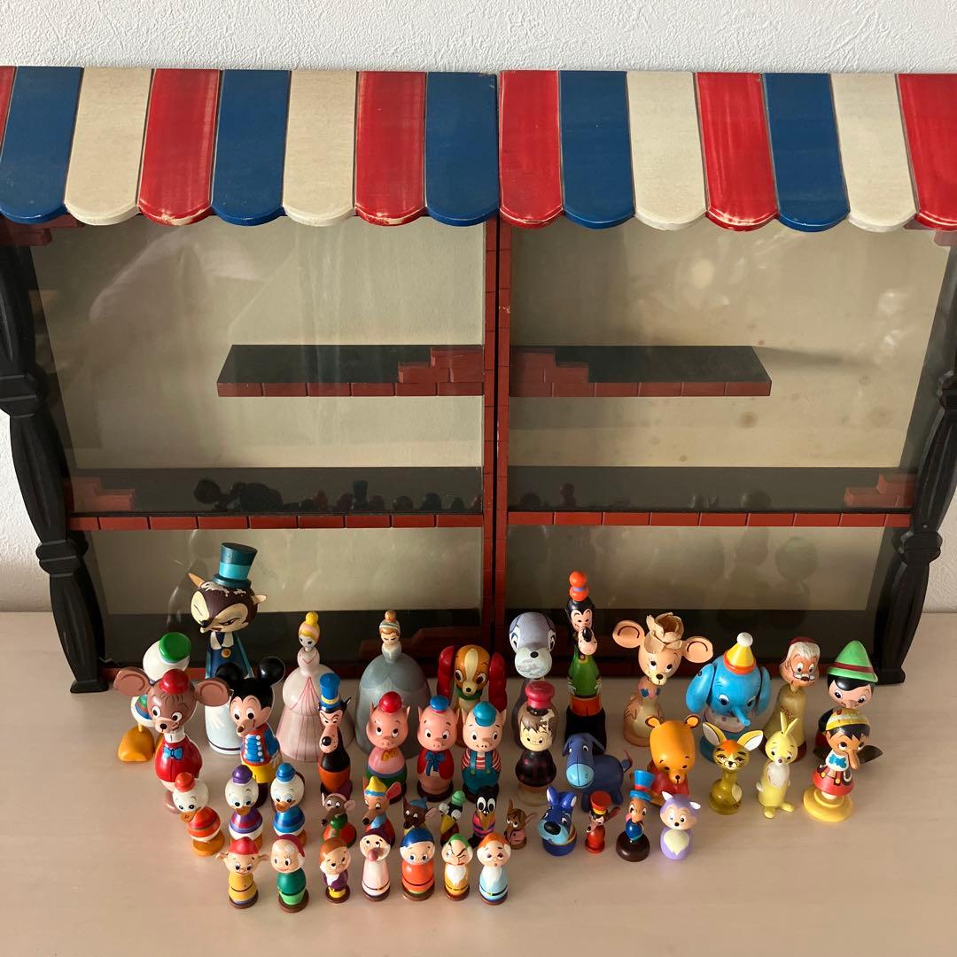 ディズニー まんがこけし 収納ケース 昭和レトロ ビンテージ - メルカリ