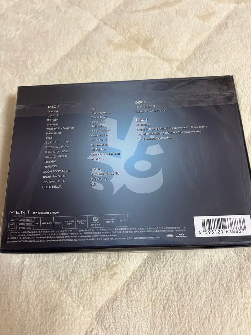 お値下げ！Man LIVE DVD初回盤通常盤Blu-ray