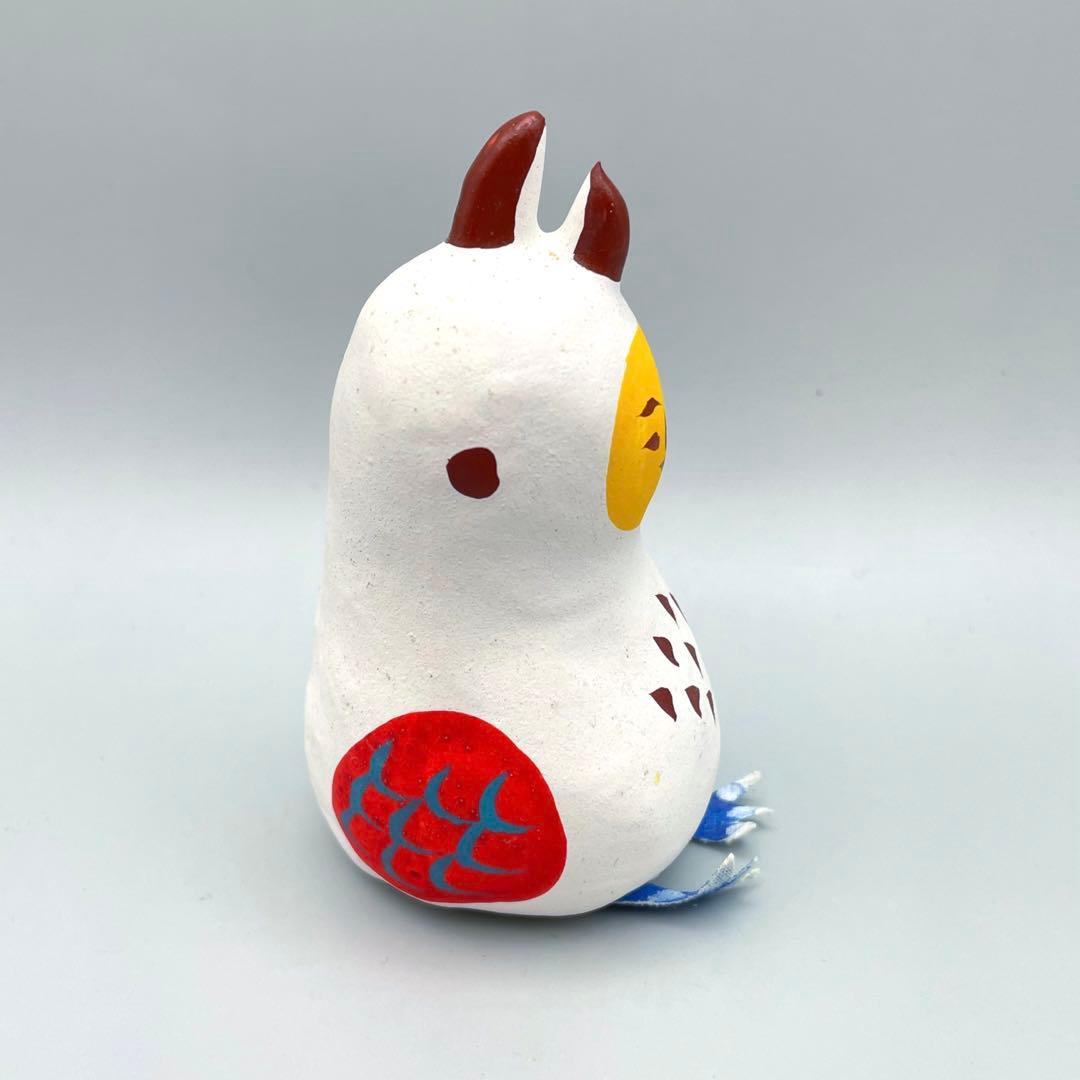 SALE】豊永盛人 琉球張子 玩具ロードワークス 鳥彦 白 - メルカリ