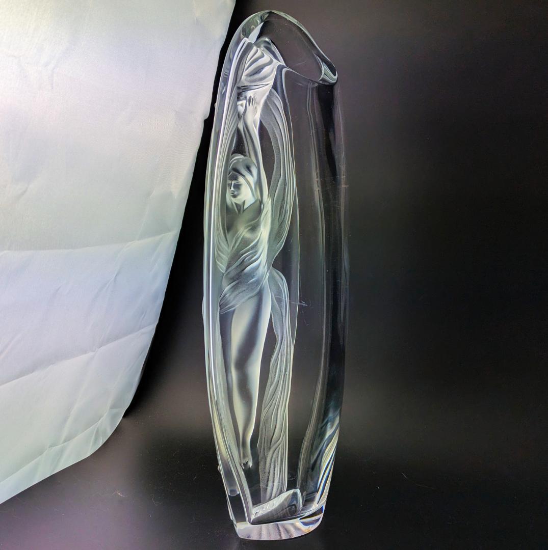 konomiさん専用　静謐の大型花瓶★ラリック エロイカ EROICA 34㎝