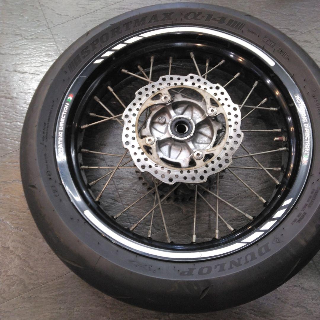 ホンダCRM250ARモタードホイールSET 中古品 - メルカリ