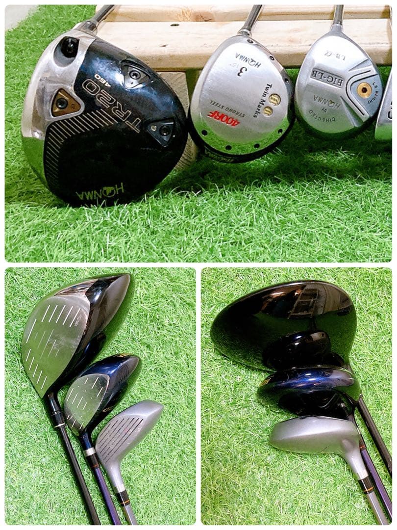 H5 ホンマ 初心者オススメ ゴルフクラブセット メンズ 14本 - クラブ最